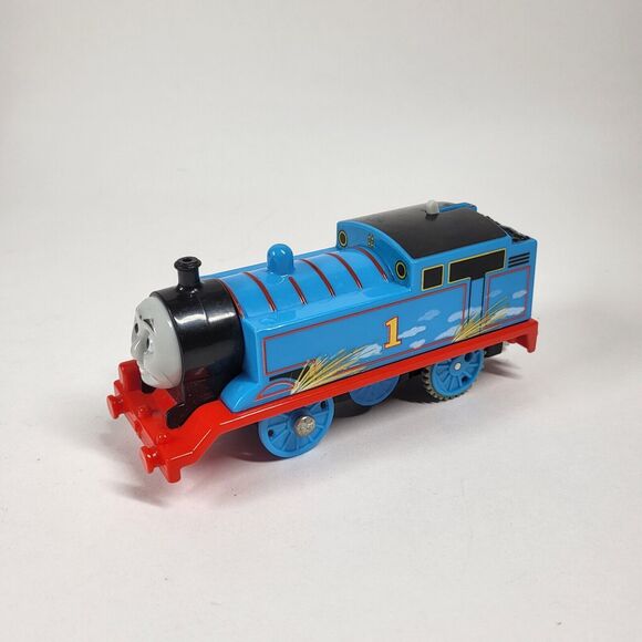 Thomas The Train Tank Engine Trackmaster 2013 Gullane Toy Train w/Clouds - Picture 1 of 11